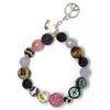 Big Pink Bling - Eclectic Love & Peace Sign Charm